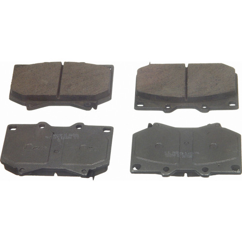 ThermoQuiet Front Disc Brake Pad Set Ceramic QC812 - angled view