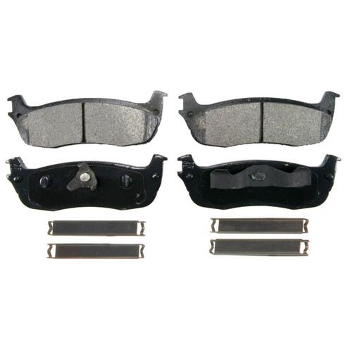 SevereDuty Rear Disc Brake Pad Set SX711 - top view