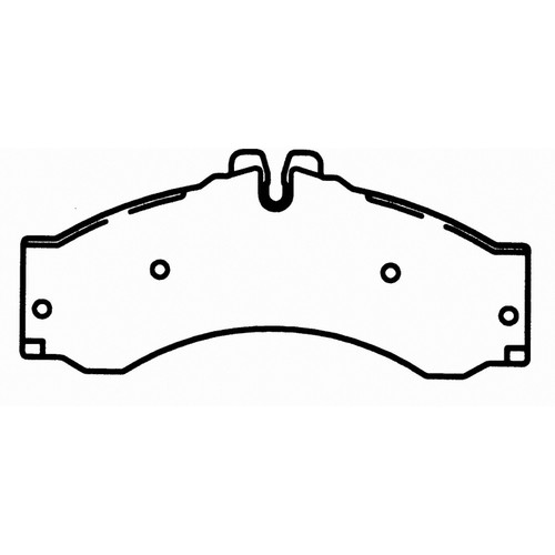 SevereDuty Front; Rear Disc Brake Pad Set SX949 - diagram