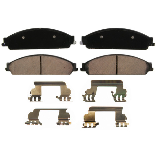 QuickStop Front Disc Brake Pad Set Ceramic ZD1070 - top view