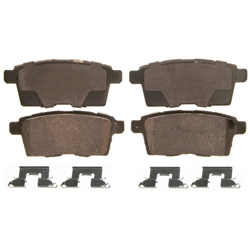 QuickStop Rear Disc Brake Pad Set Ceramic ZD1259 - top view