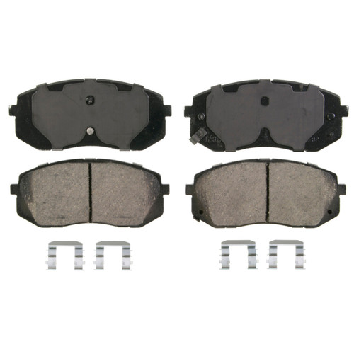QuickStop Front Disc Brake Pad Set Ceramic ZD1295A - top view