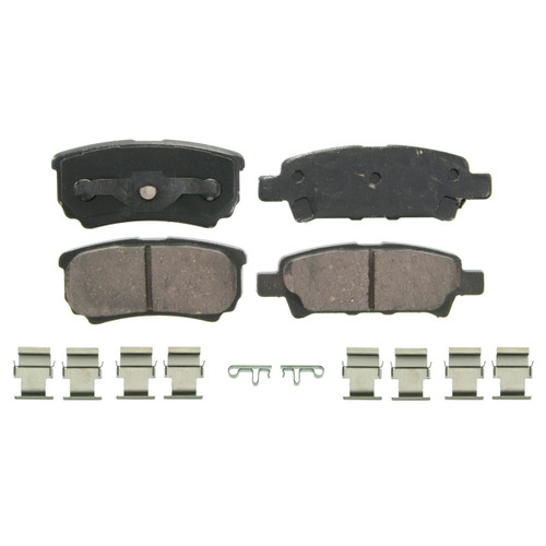 QuickStop Rear Disc Brake Pad Set Ceramic ZD1037 - top view