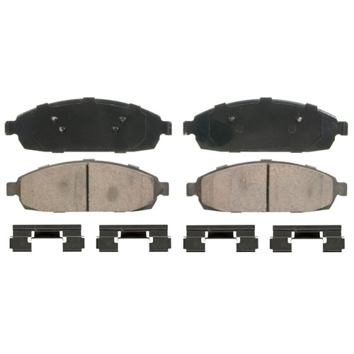 QuickStop Front Disc Brake Pad Set Ceramic ZD1181 - top view