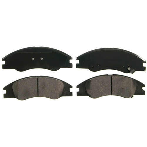 QuickStop Front Disc Brake Pad Set Ceramic ZD1074 - top view