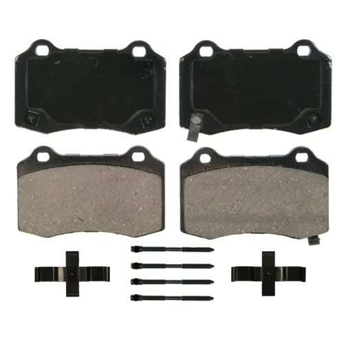 QuickStop Rear Disc Brake Pad Set Ceramic ZD1428 - top view