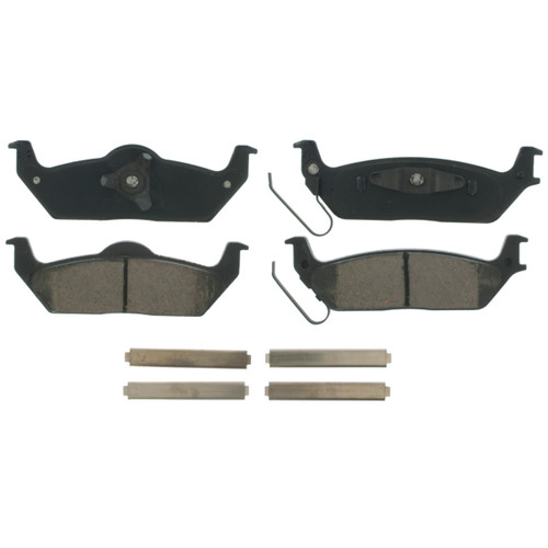 QuickStop Rear Disc Brake Pad Set Ceramic ZD1012A - top view