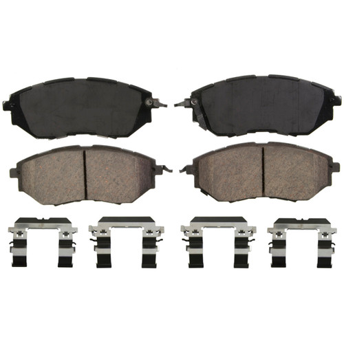 QuickStop Front Disc Brake Pad Set Ceramic ZD1078 - top view