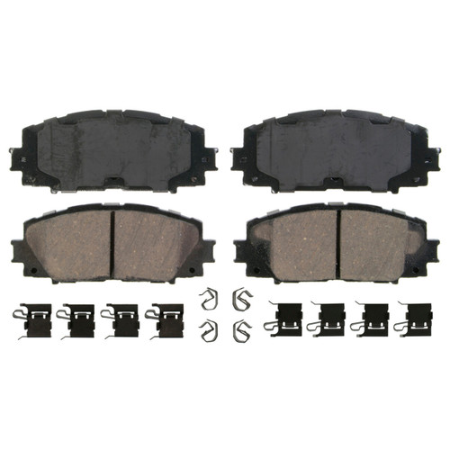 QuickStop Front Disc Brake Pad Set Ceramic ZD1184A - top view