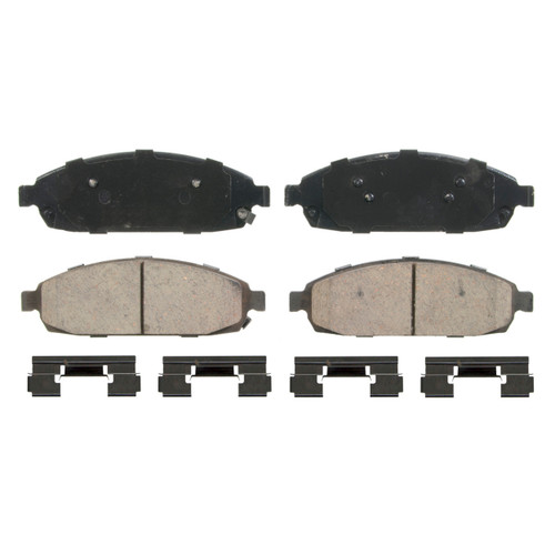 QuickStop Front Disc Brake Pad Set Ceramic ZD1080 - top view
