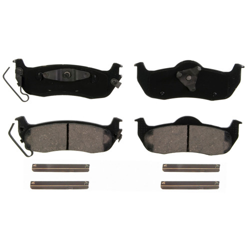 QuickStop Rear Disc Brake Pad Set Ceramic ZD1041 - top view