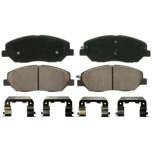 QuickStop Front Disc Brake Pad Set Ceramic ZD1202 - top view