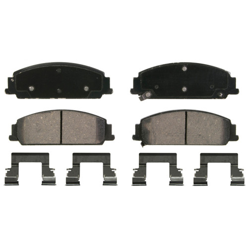 QuickStop Front Disc Brake Pad Set Ceramic ZD1351 - top view