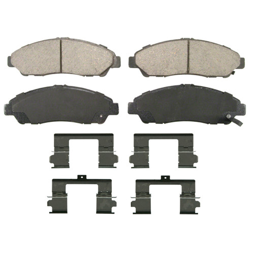 QuickStop Front Disc Brake Pad Set Ceramic ZD1280 - top view