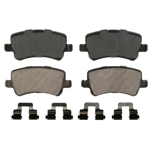 QuickStop Rear Disc Brake Pad Set Ceramic ZD1307 - top view