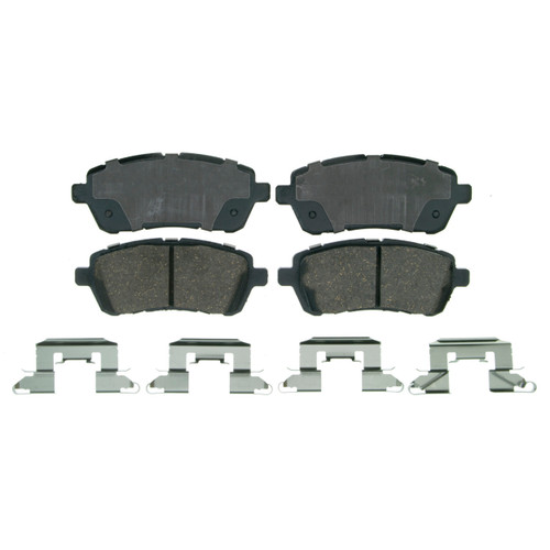QuickStop Front Disc Brake Pad Set Ceramic ZD1454 - top view