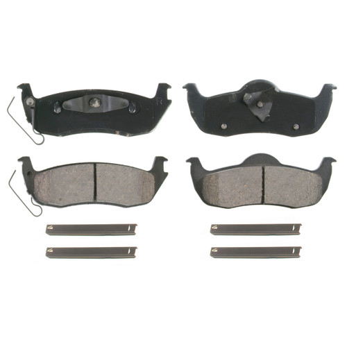 QuickStop Rear Disc Brake Pad Set Ceramic ZD1087 - top view
