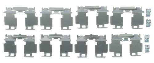 QuickStop Rear Disc Brake Pad Set Ceramic ZD1212 - kit contents