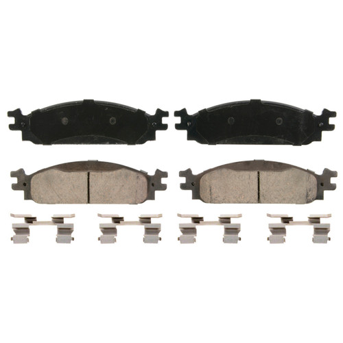 QuickStop Front Disc Brake Pad Set Ceramic ZD1376 - top view