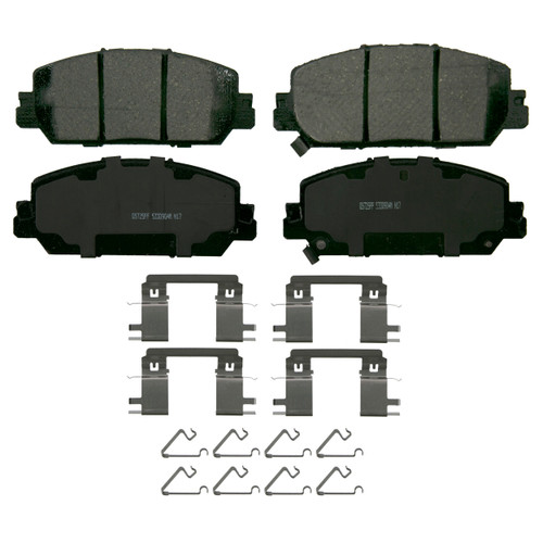 QuickStop Front Disc Brake Pad Set Ceramic ZD2036 - top view