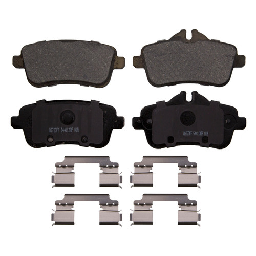 QuickStop Front; Rear Disc Brake Pad Set Ceramic ZD1630 - top view