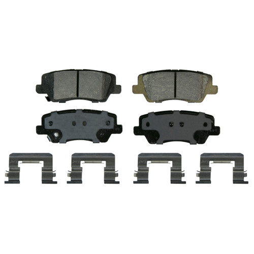 QuickStop Rear Disc Brake Pad Set Ceramic ZD1659 - top view