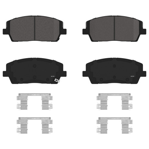 QuickStop Front Disc Brake Pad Set Ceramic ZD2215 - angled view