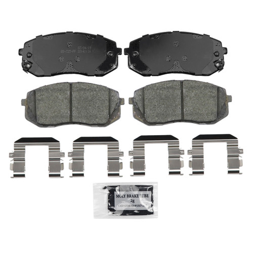QuickStop Front Disc Brake Pad Set Ceramic ZD1855A - top view