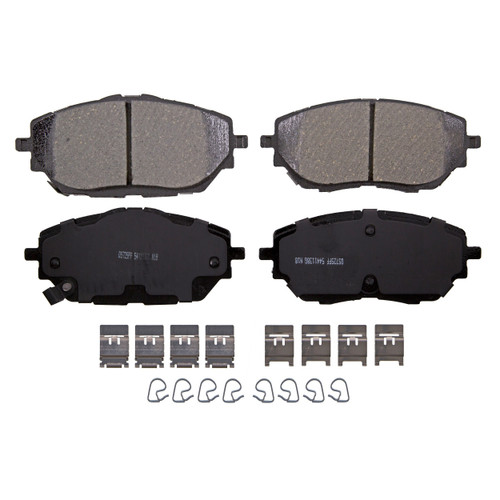 QuickStop Front Disc Brake Pad Set Ceramic ZD2065 - top view