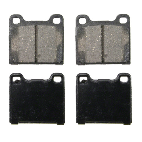 QuickStop Front; Rear Disc Brake Pad Set Ceramic ZD31 - top view