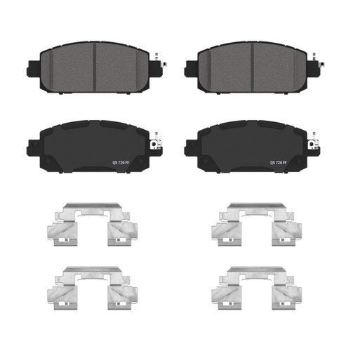 QuickStop Front Disc Brake Pad Set Ceramic ZD2310 - angled view