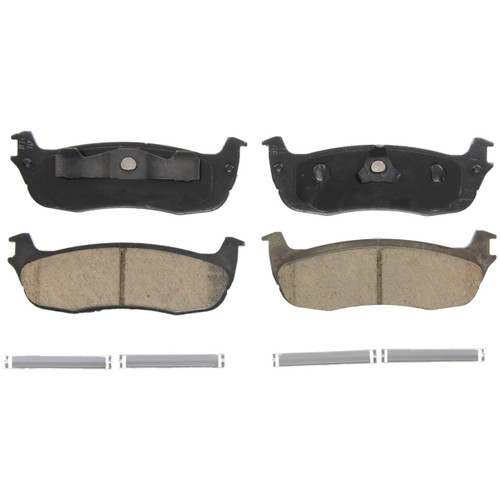 QuickStop Rear Disc Brake Pad Set Ceramic ZD711 - top view