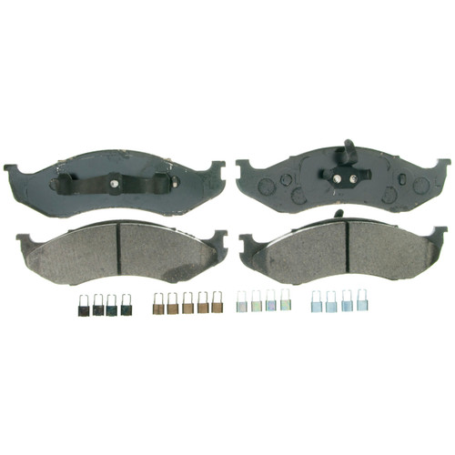 QuickStop Front Disc Brake Pad Set Ceramic ZD712 - top view