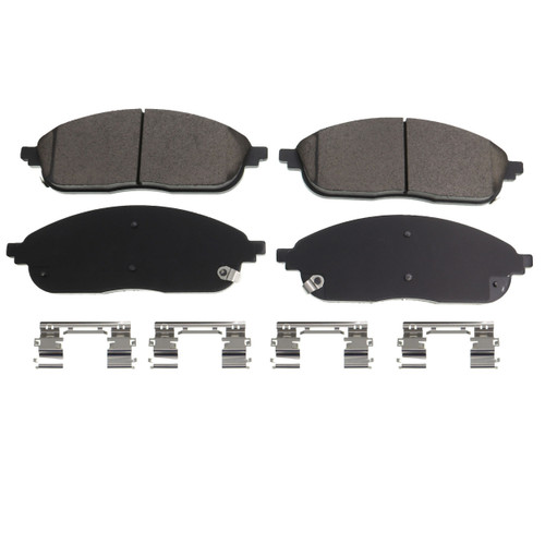 QuickStop Front Disc Brake Pad Set Ceramic ZD2436 - angled view