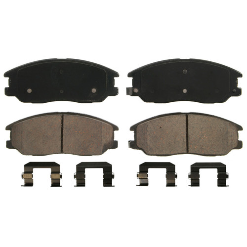QuickStop Front Disc Brake Pad Set Ceramic ZD955 - top view