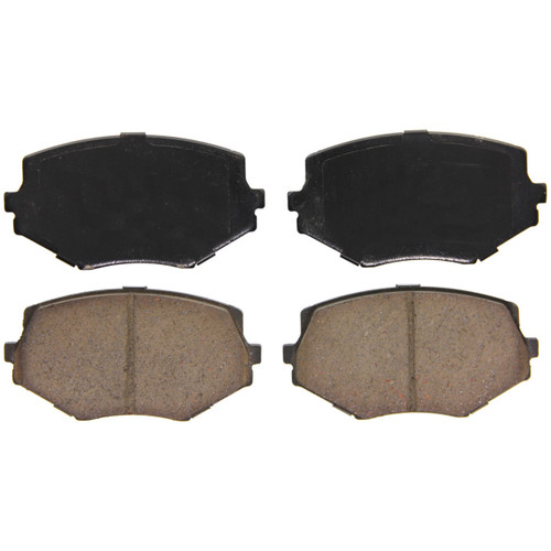 QuickStop Front Disc Brake Pad Set Ceramic ZD635 - top view
