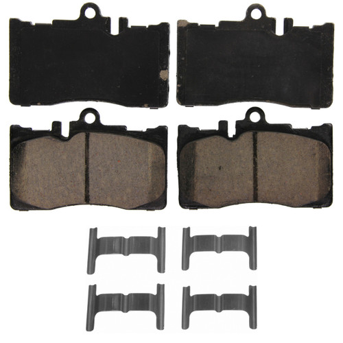 QuickStop Front Disc Brake Pad Set Ceramic ZD870 - top view