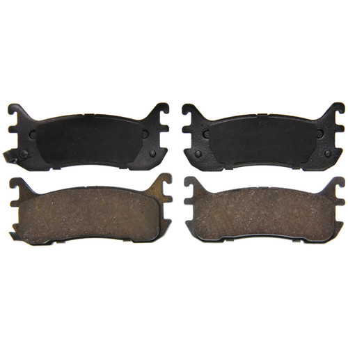 QuickStop Rear Disc Brake Pad Set Ceramic ZD636 - top view