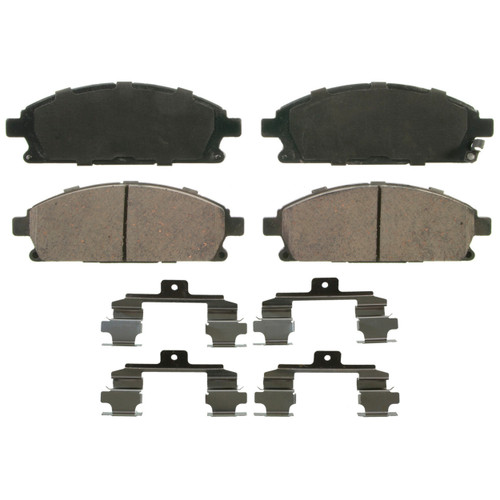 QuickStop Front Disc Brake Pad Set Ceramic ZD855A - top view