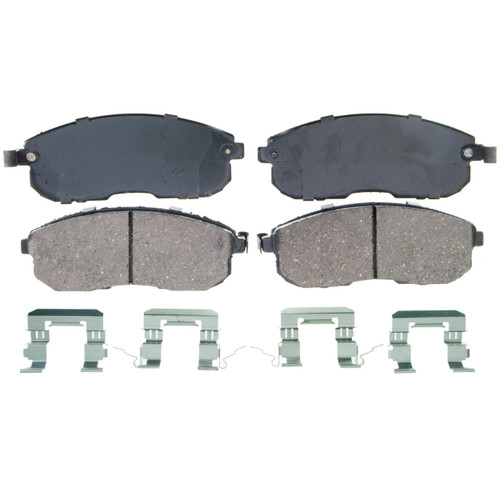 QuickStop Front Disc Brake Pad Set Ceramic ZD815A - top view
