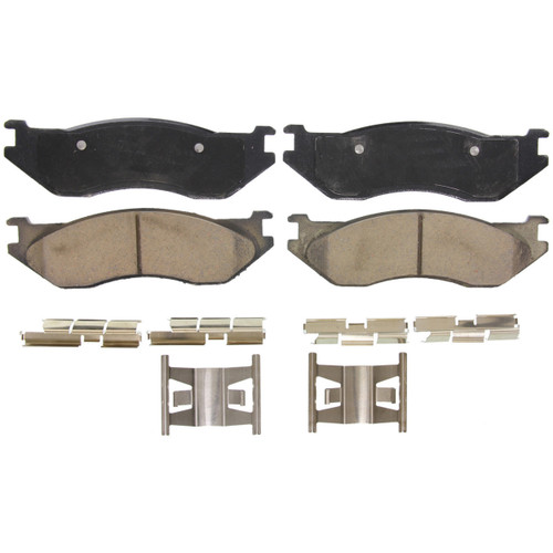 QuickStop Front Disc Brake Pad Set Ceramic ZD966B - top view
