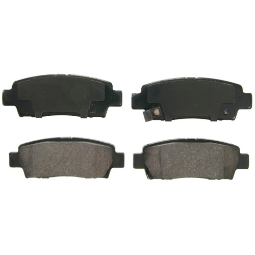 QuickStop Rear Disc Brake Pad Set Ceramic ZD672 - top view