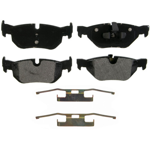 QuickStop Rear Disc Brake Pad Set Semi-Metallic ZX1171 - top view