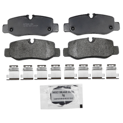 QuickStop Rear Disc Brake Pad Set Semi-Metallic ZX1893 - top view