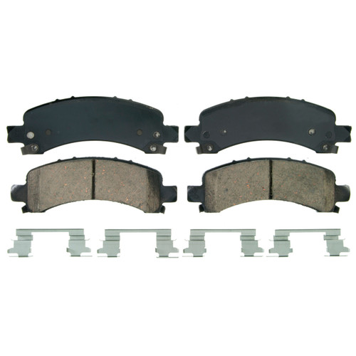 QuickStop Rear Disc Brake Pad Set Ceramic ZD974A - top view
