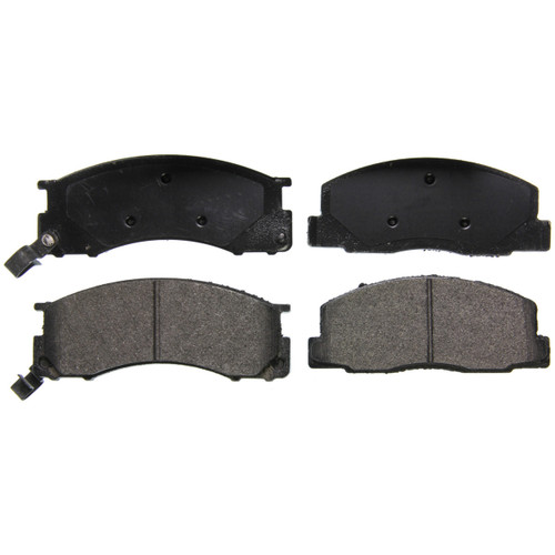 QuickStop Front Disc Brake Pad Set Semi-Metallic ZX500 - top view