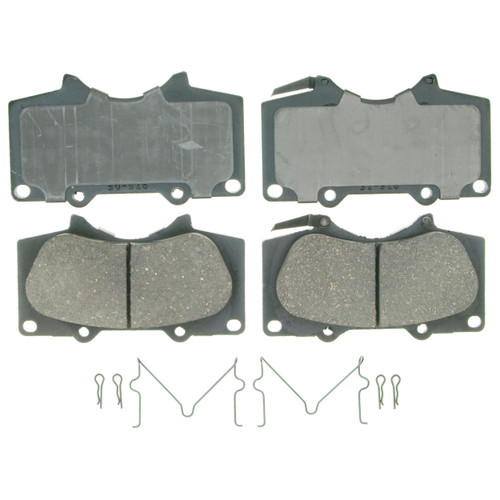 QuickStop Front Disc Brake Pad Set Ceramic ZD976 - top view