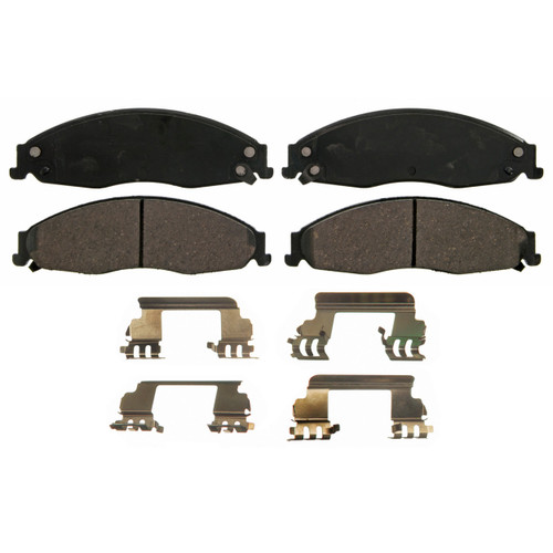 QuickStop Front Disc Brake Pad Set Ceramic ZD921 - top view