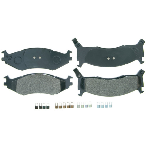 QuickStop Front Disc Brake Pad Set Semi-Metallic ZX521 - top view
