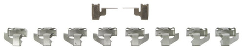 QuickStop Front Disc Brake Pad Set Semi-Metallic ZX1069 - kit contents
